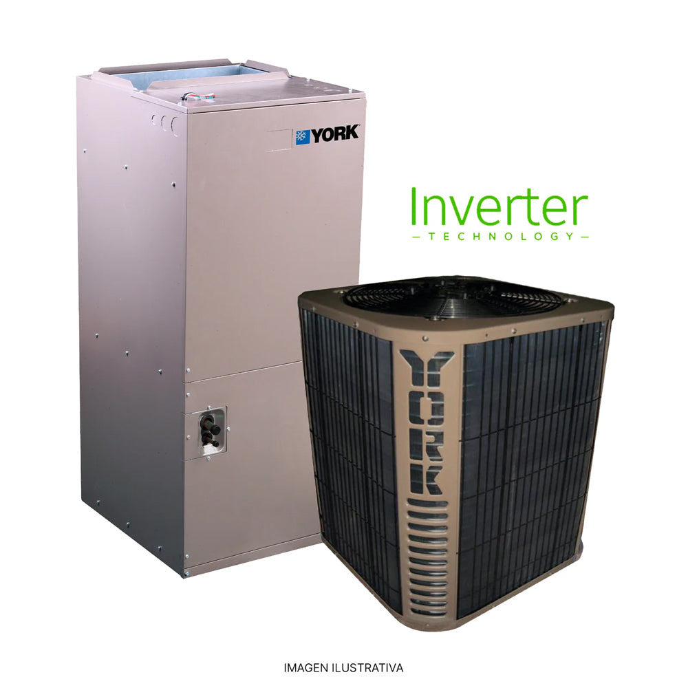 YORK - AIRE ACONDICIONADO MULTIPOSICIÓN 6TR INVERTER