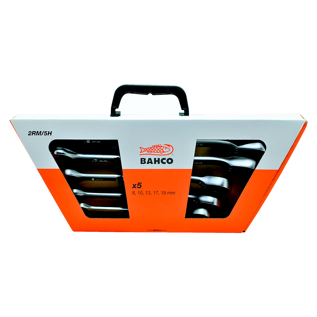 BAHCO - JUEGO DE LLAVES COMBINADAS 5 PIEZAS | 2RM/5H