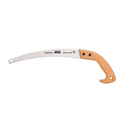 BAHCO - SERRUCHO DE PODA DENTADO CON MANGO DE MADERA | 4212-11-6T
