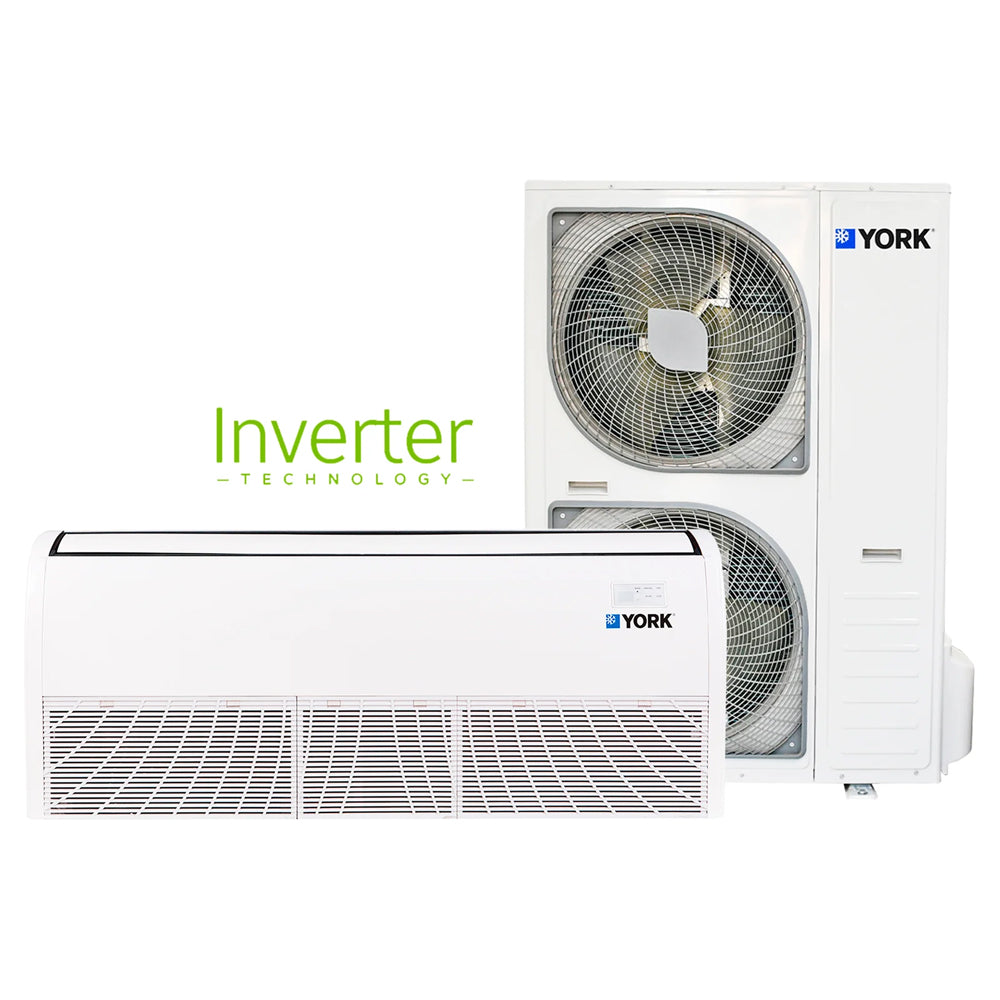 YORK - AIRE ACONDICIONADO PISO TECHO INVERTER 15000 NOMINAL 5TR