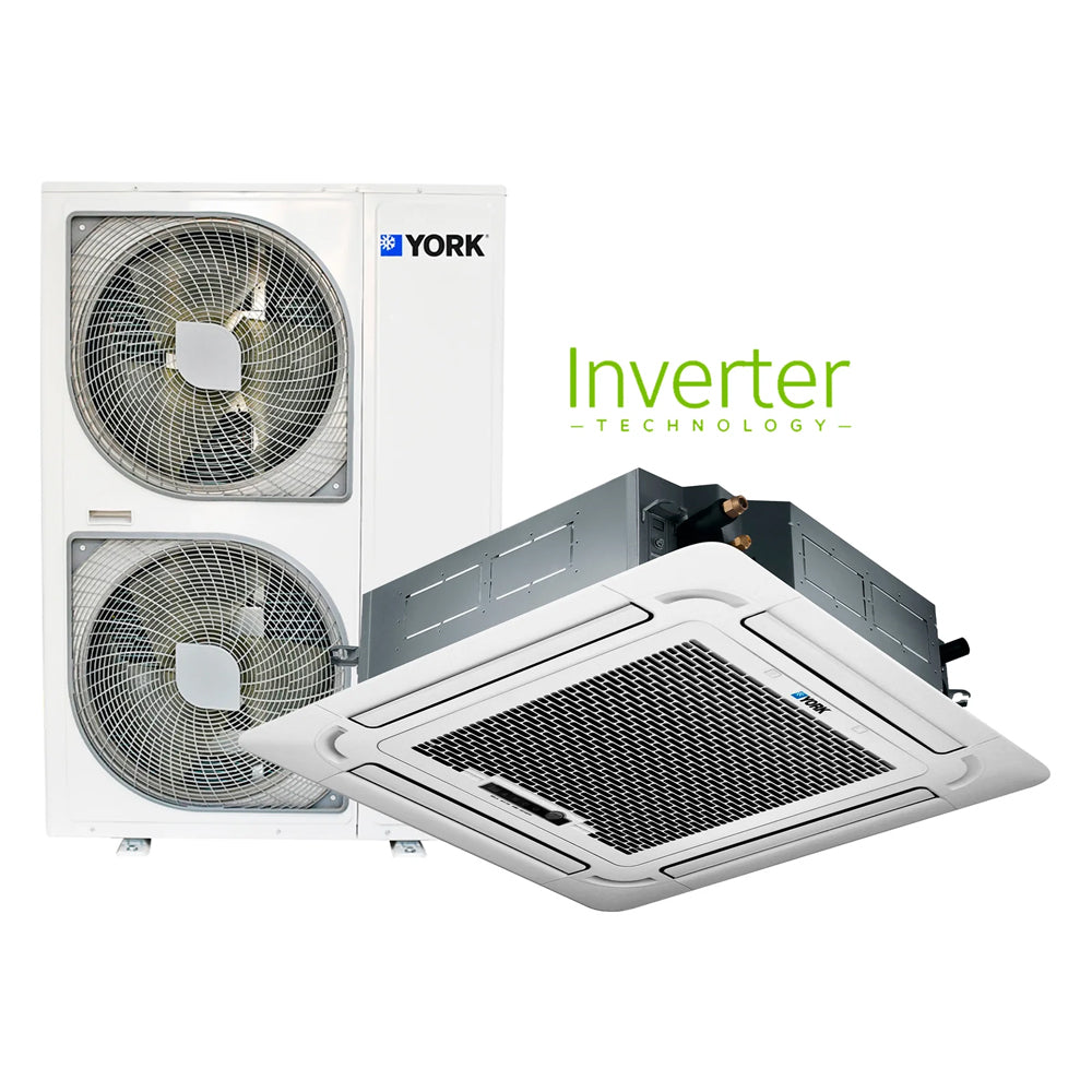 YORK - AIRE ACONDICIONADO CASSETTE 15000 NOMINAL INVERTER
